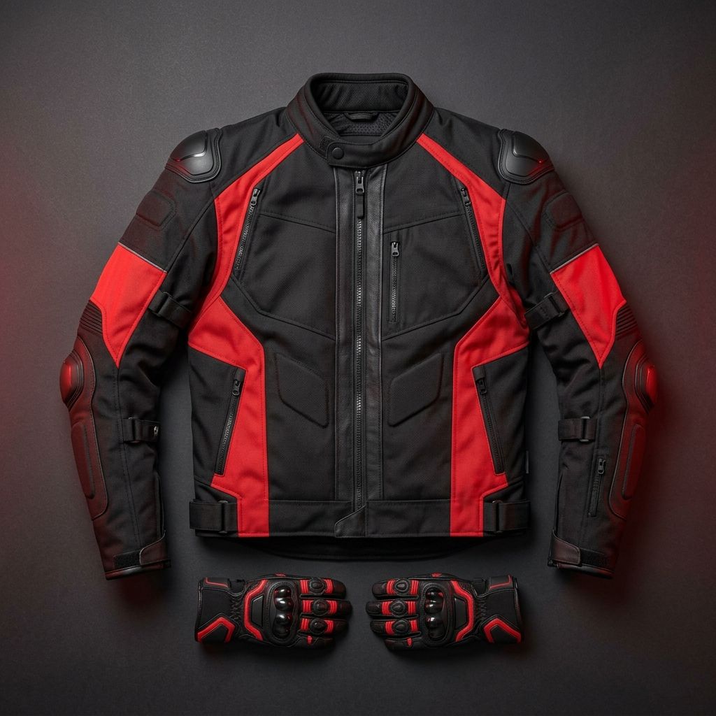 Jaket & sarung tangan touring